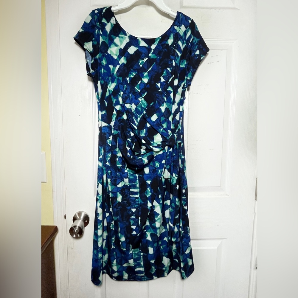 MERONA Women’s Cap Sleeve Dress tie side Sz M‎
